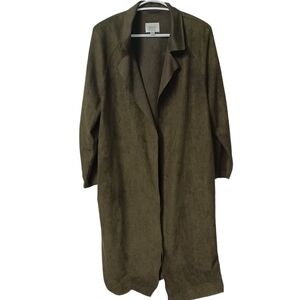 JOVONNA London khaki longline cardigan